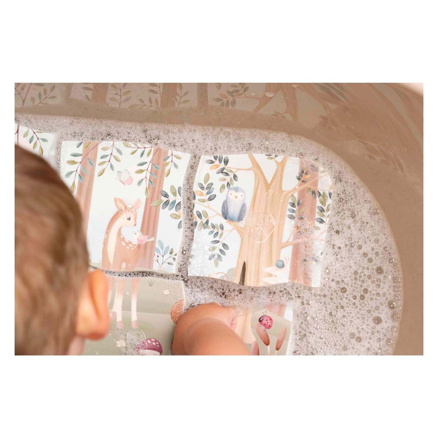 Piccolo puzzle del bagno di Friends forestale olandese