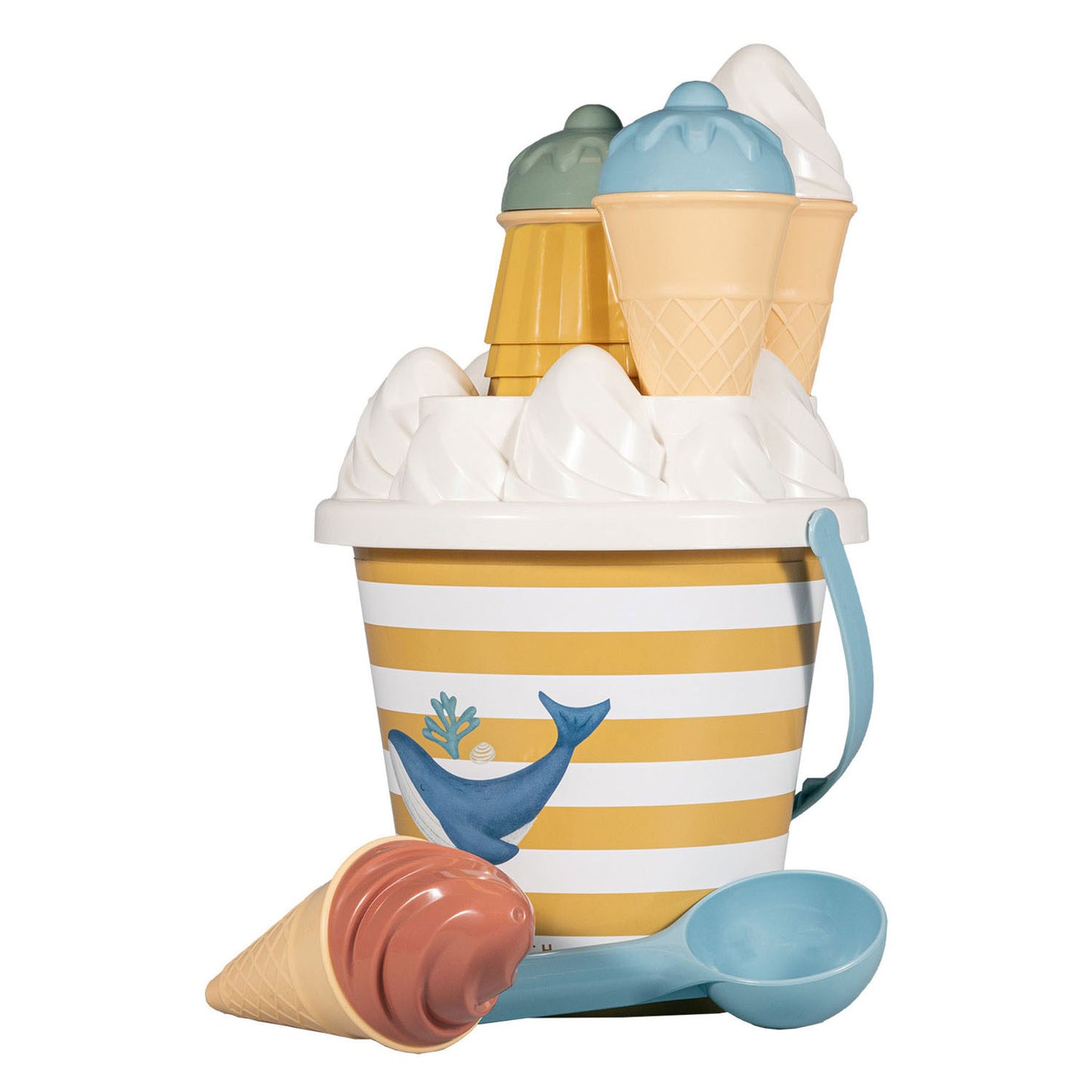Piccolo set di set di gelati blu oceanici olandesi, 14dlg.