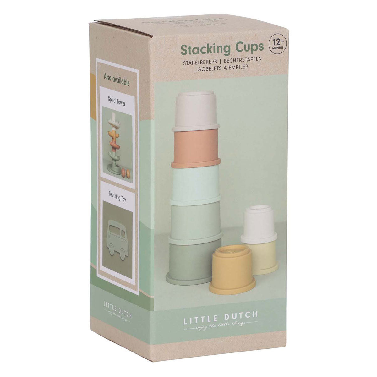 Pequeñas tazas apilables holandesas