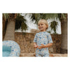 Little dutch ocean dreams opblaasboot 100x67 cm blauw
