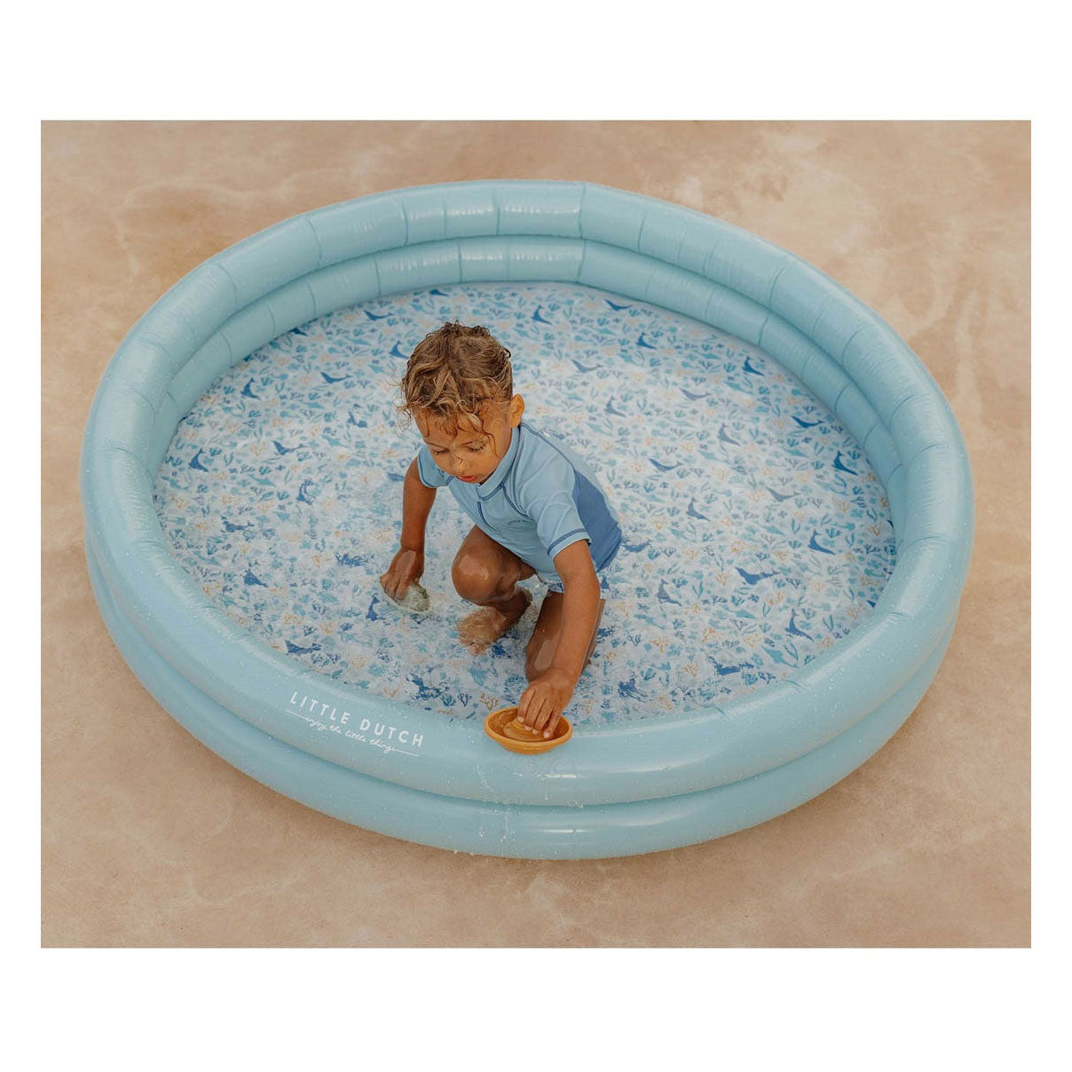 Little Dutch Ocean Dreams Swimming Pool Blue, 150 cm