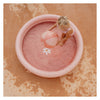 Piccole piscina olandese fiori e farfalle rosa 150 cm