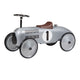 Retro Roller Metal Walking Car Jean 75x40x40 cm de plata