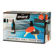 Sportx oprolbare tafeltennisnet met 2 batjes - afbeelding 2