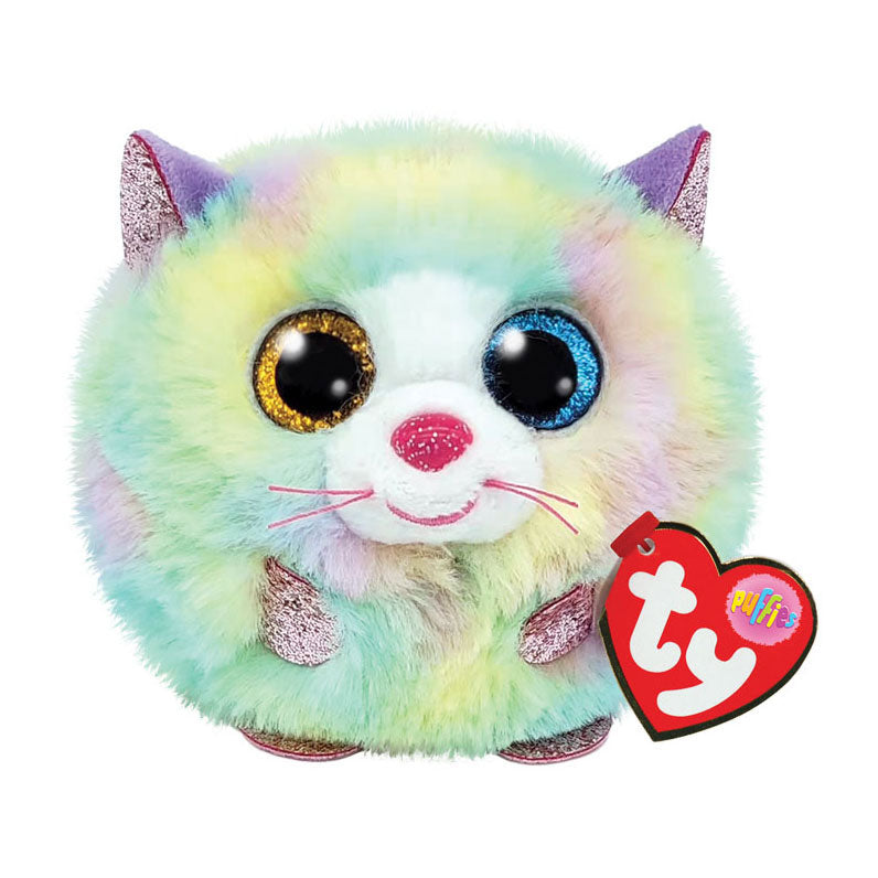 Ty ty puffies coccole gatto cerebrale 10 cm