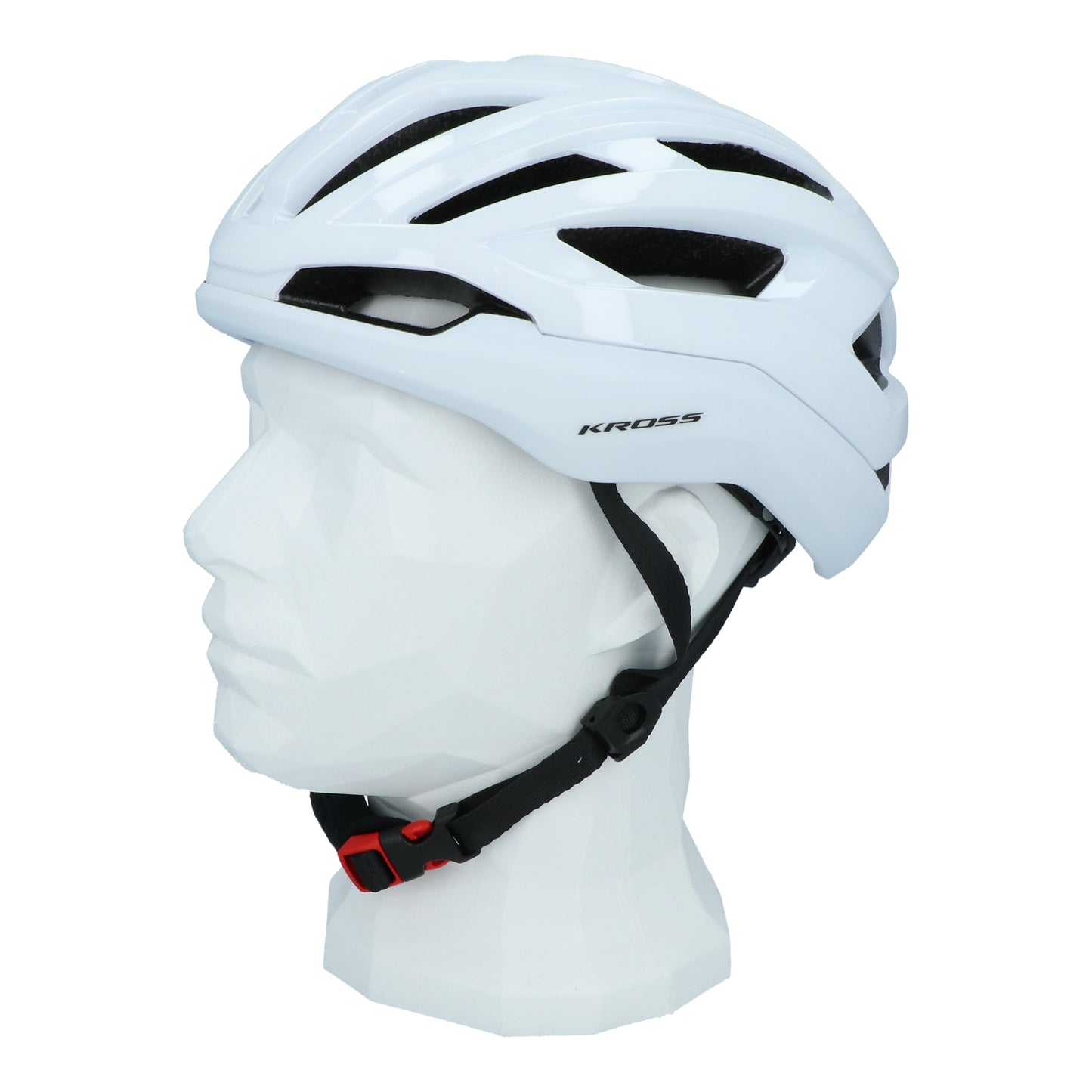 Kross Bicycle Helmet Road Pro L (58-62 cm) - Bianco
