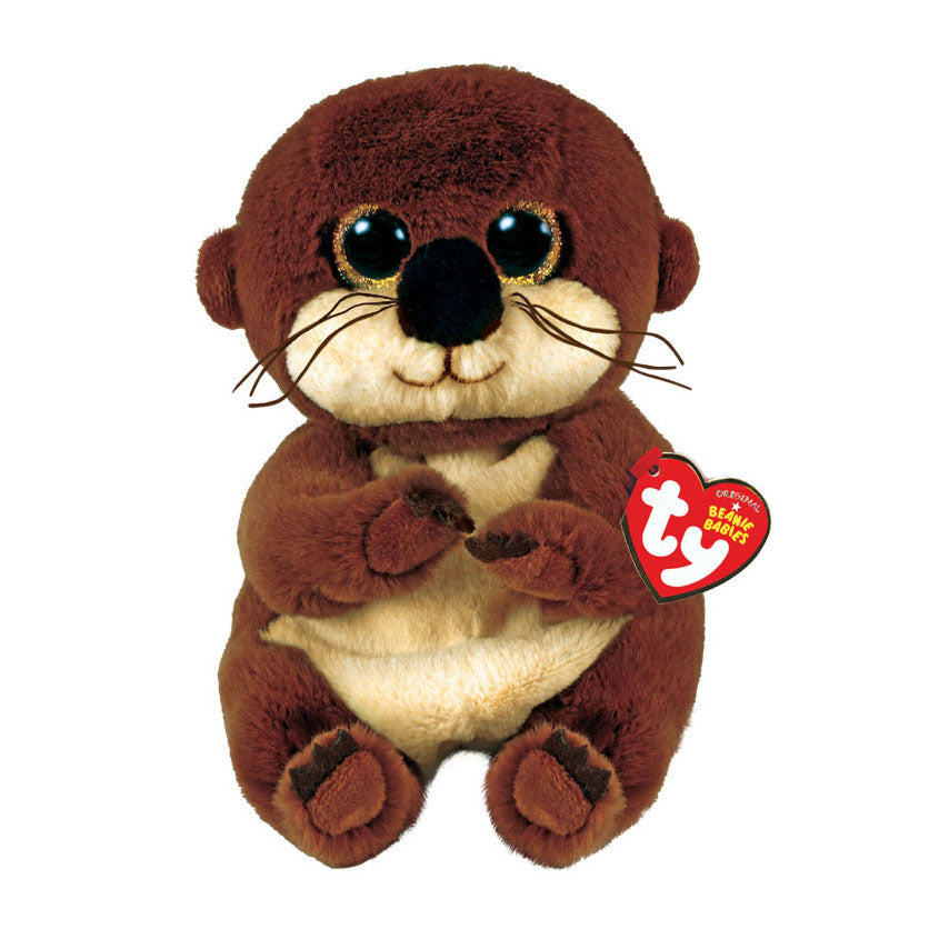 Ty Beanie Babies Belllies Mitch Otter, 15 cm