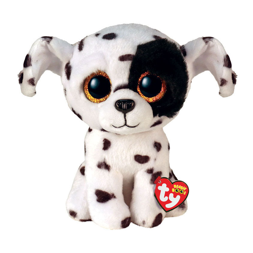 Luther Dalmatian de Ty Beanie Boo, 15 cm