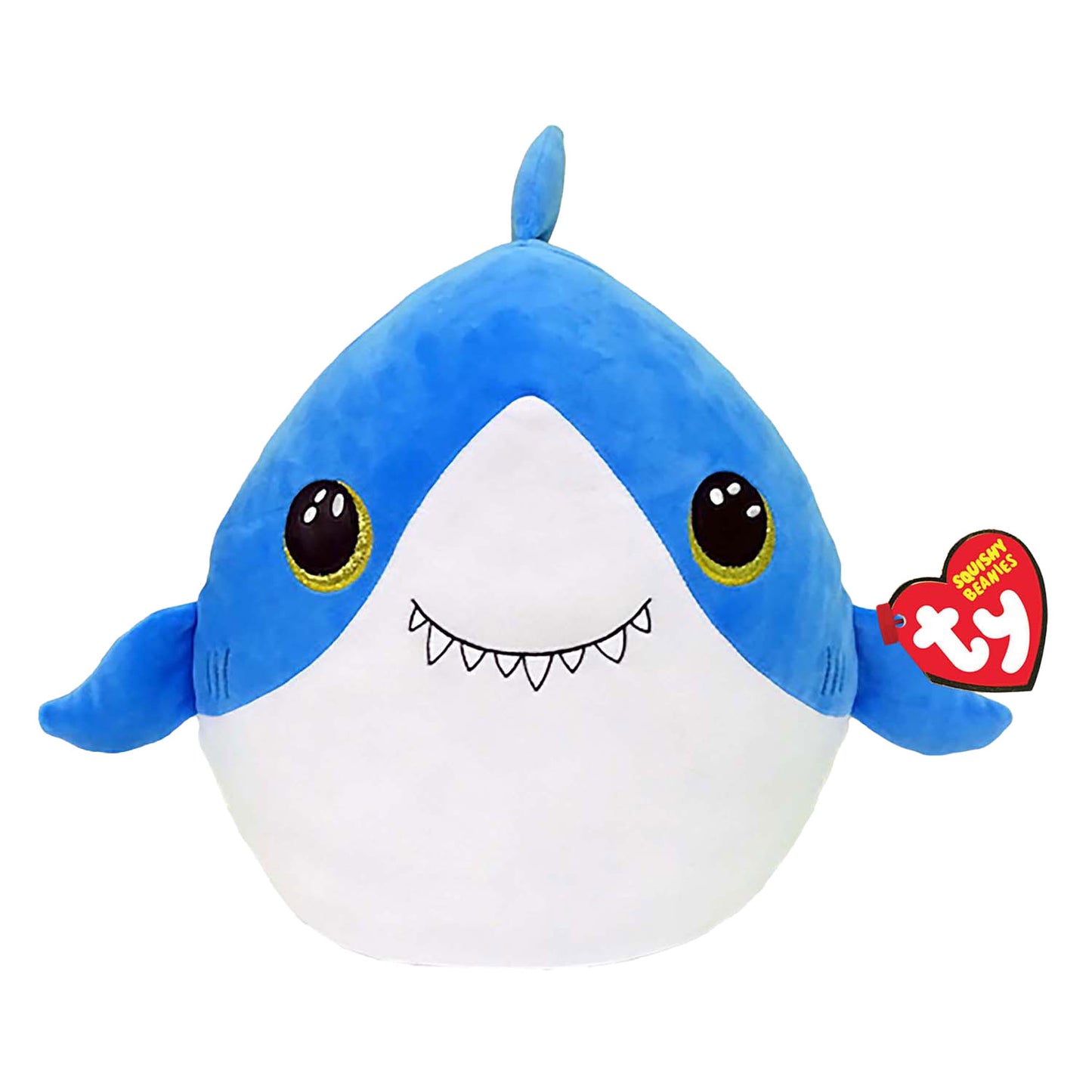 Ty beanie ty squish uno squalo finsley boo, 20 cm