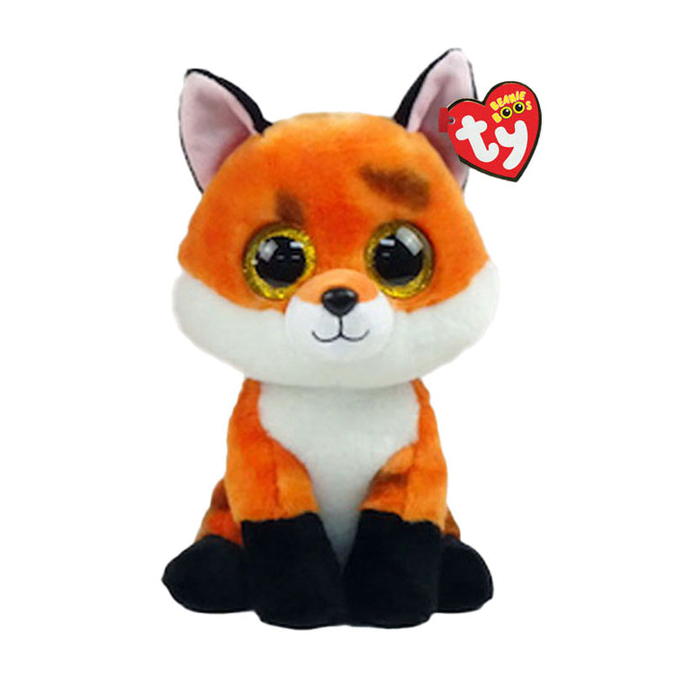 TY TY Beanie Boo #039;s Peluche Volpe Prato 24 cm