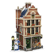 Cubic fun 3d puzzel hollanse bakkerij met led verlichting - 65st. - afbeelding 1