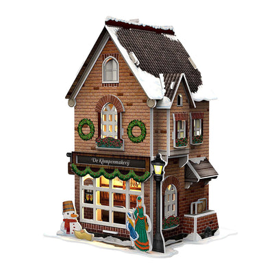 Cubic Fun 3D Puzzle Klompenmakerij with LED lighting