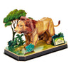 Leone puzzle di divertimento cubico