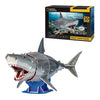 Cubic fun national geographic - 3d puzzel - witte haai