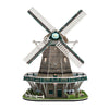 Mulino puzzle 3D divertente e cubico LED - 65 pz.