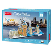 Cubic fun 3d puzzel city line londen - afbeelding 2