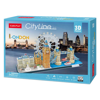 Cúbica Fun 3d Puzzle City Line Londres