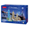 Cubic fun 3d-puzzel city line new york city - 123 stukjes - vanaf 8 jaar
