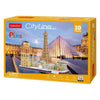 Divertimento cubico divertimento 3d puzzle città paris