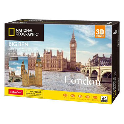 Cúbico Fun 3d Puzzle National Geographic Big Ben