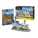 Fun cubic Fun 3D Puzzle National Geographic Neuschwanstein Castle - afbeelding 3