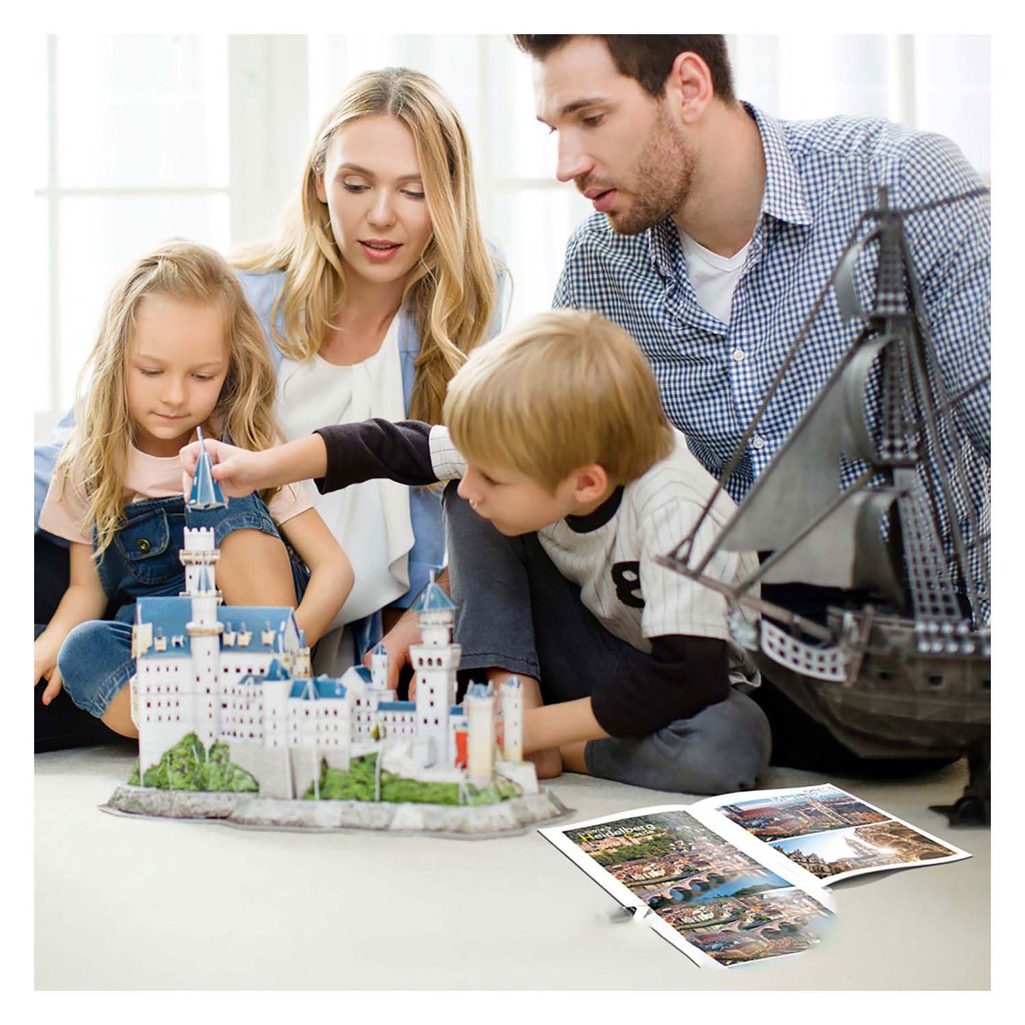 Fun cubic Fun 3D Puzzle National Geographic Neuschwanstein Castle