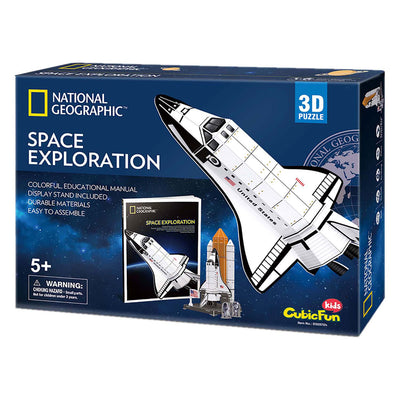 Descubra la diversión cúbica 3D Puzzle National Geographic Space