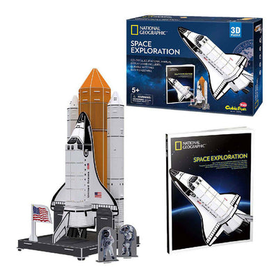 Descubra la diversión cúbica 3D Puzzle National Geographic Space