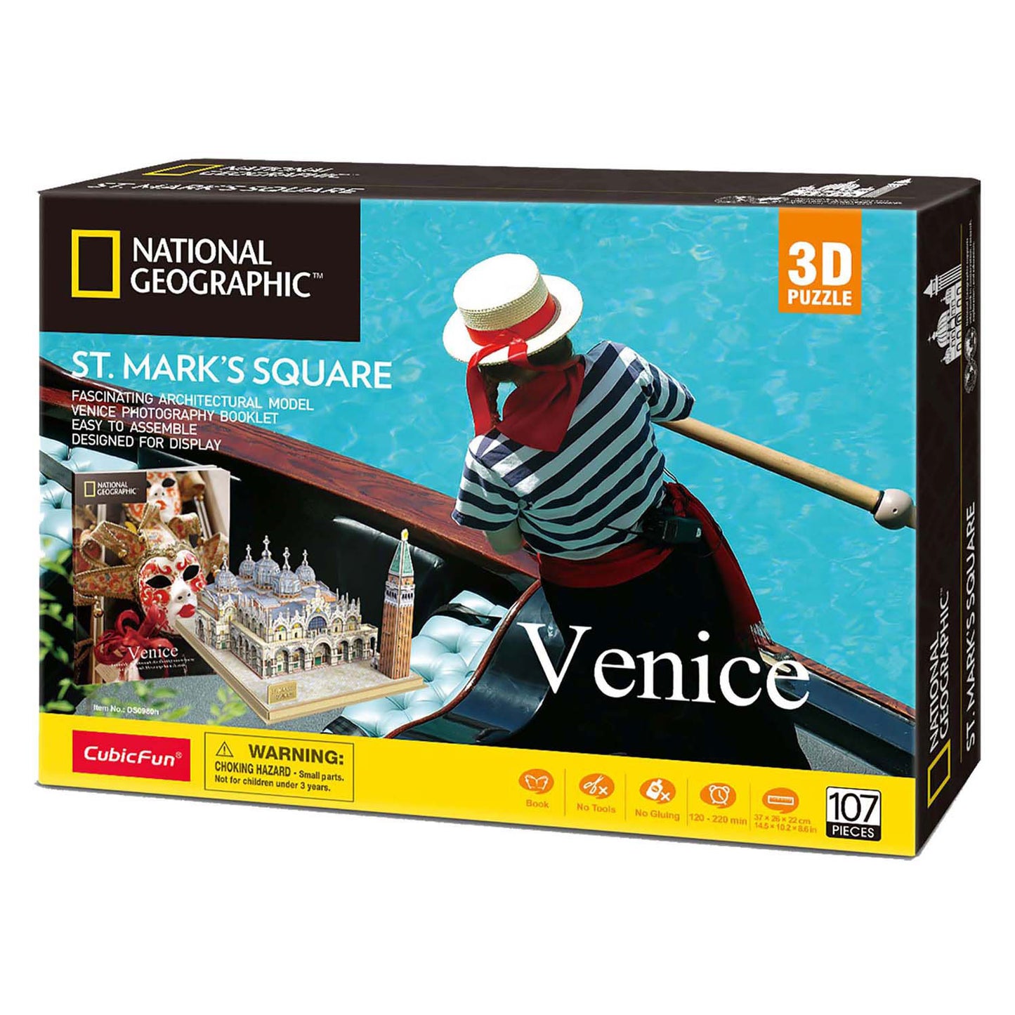 Cúbico Fun 3D Puzzle National Geographic st. Marco Plein