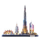 Divertimento cubico divertimento 3d puzzle city linea Dubai con illuminazione a led