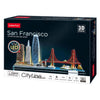 Fun cúbica Cúbica Fun 3d Puzzle City Line San Francisco + LED ILUMINACIÓN 90 piezas