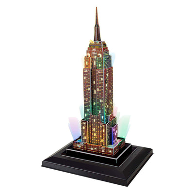 Cubic Fun 3D Puzzle Empire State Building con illuminazione a LED