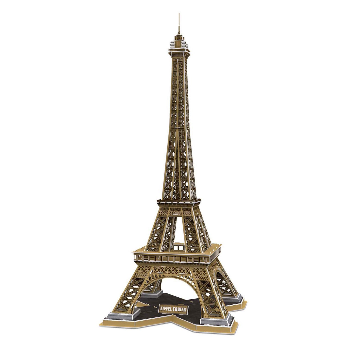 Torre eiffel geografica 3D divertimento cubico divertimento