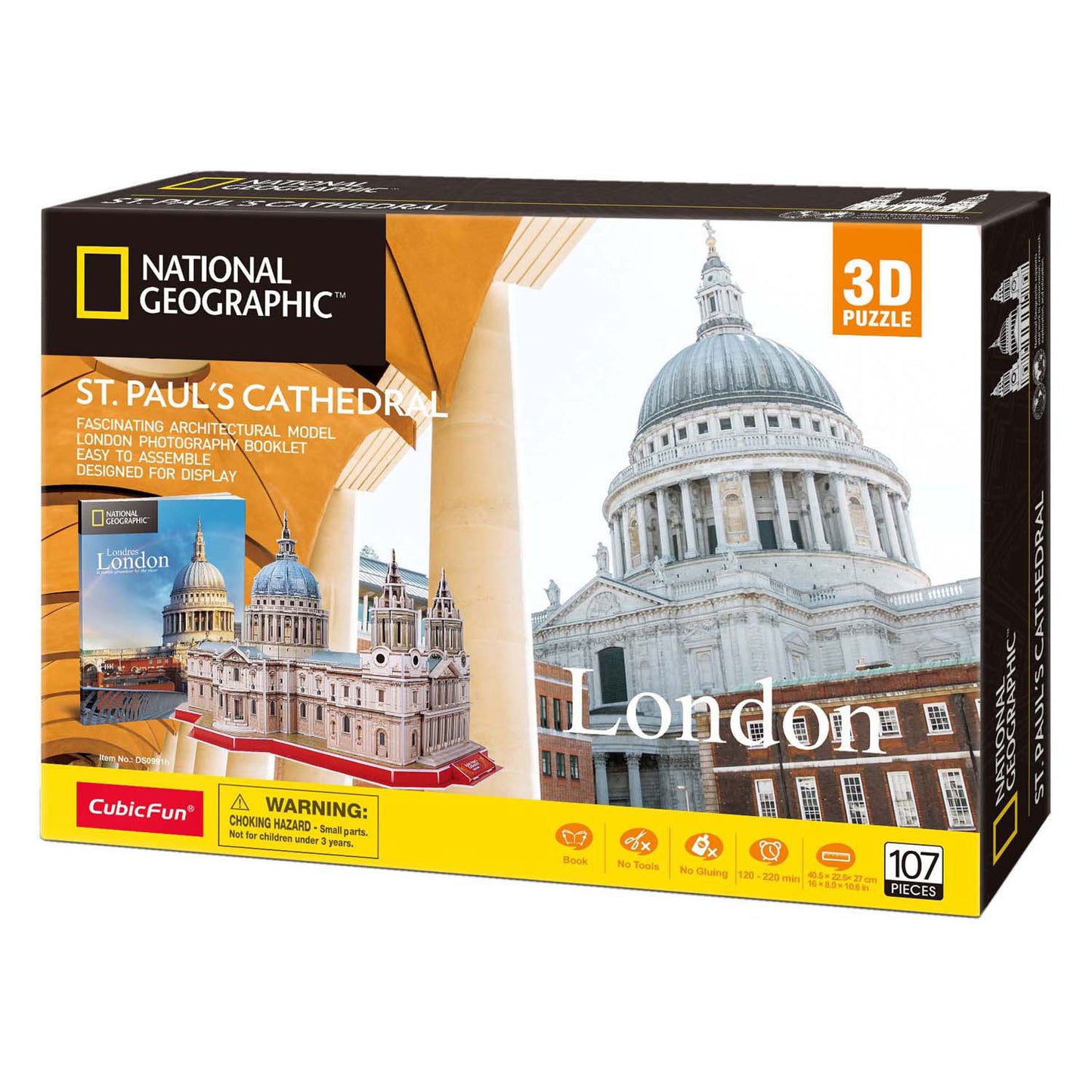 Cúbico Fun 3D Puzzle National Geographic st. Catedral de Pablo