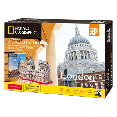 Cúbico Fun 3D Puzzle National Geographic st. Catedral de Pablo