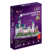 Cubic fun 3d-puzzel neuschwanstein-kasteel met led (2011413) - afbeelding 2