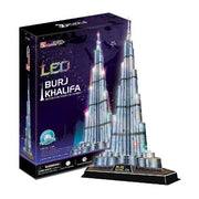 Cubic fun 3d-puzzel burj khalifa led (2010327) - afbeelding 3