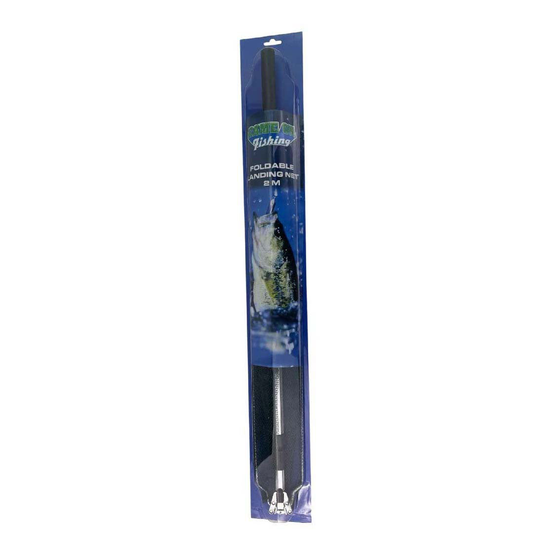 Juego de pesca con red de desembarco plegable, 2m
