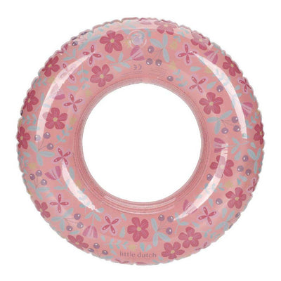 Anello di nuoto di fiori rosa olandese, 50 cm