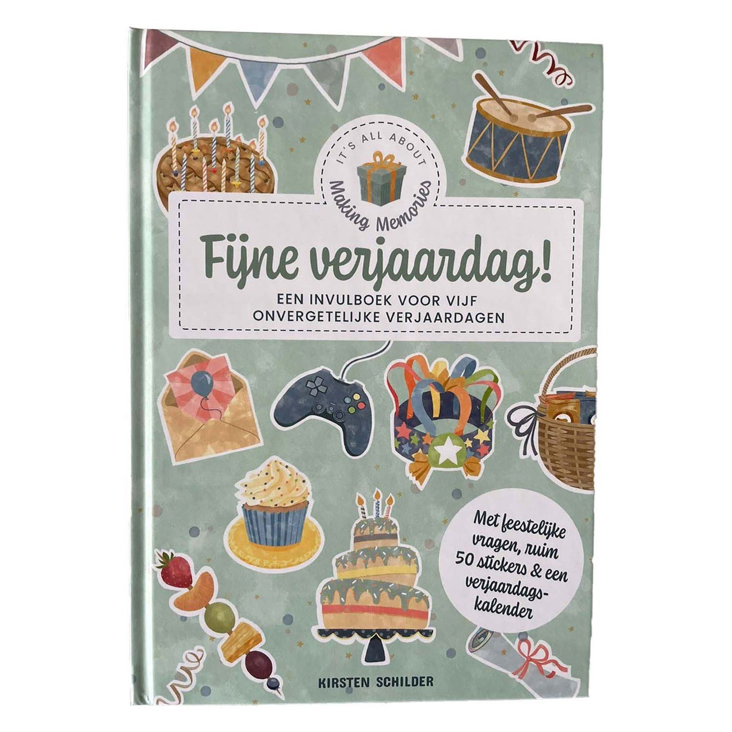Libro di input di buon compleanno per cinque vendetta inadeguata