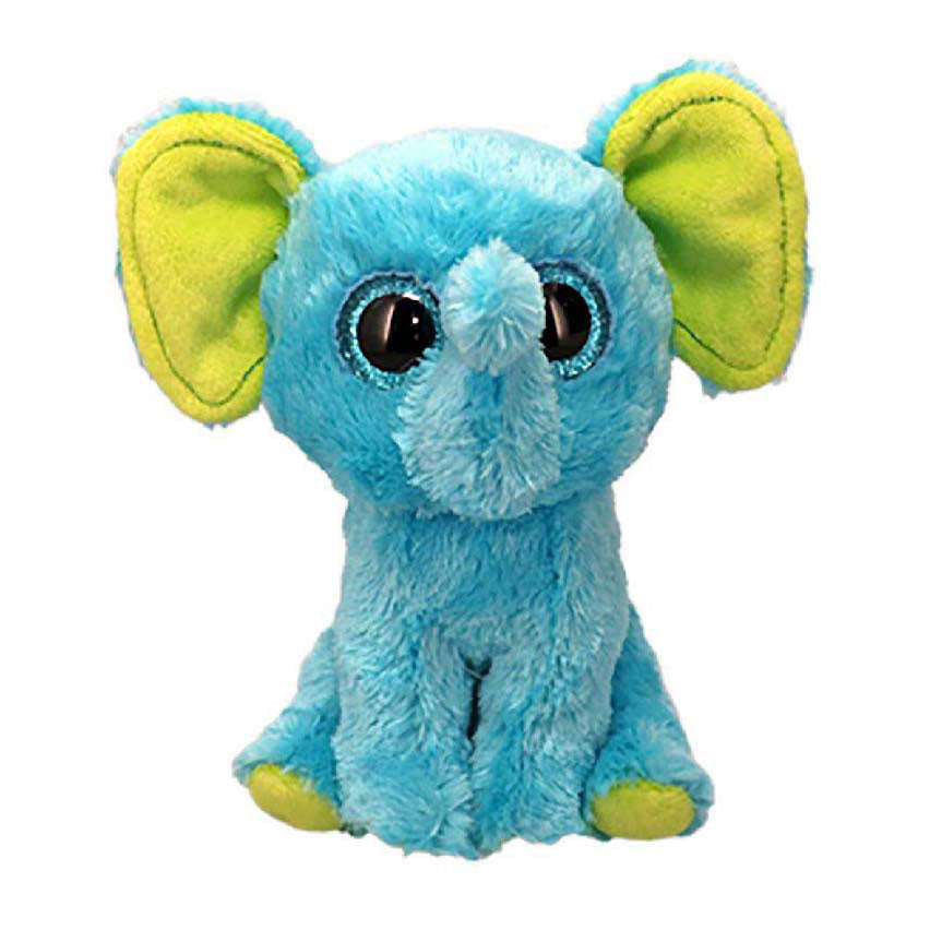 Ty Beanie Boo Trunkles Blue Elephant, 15 cm
