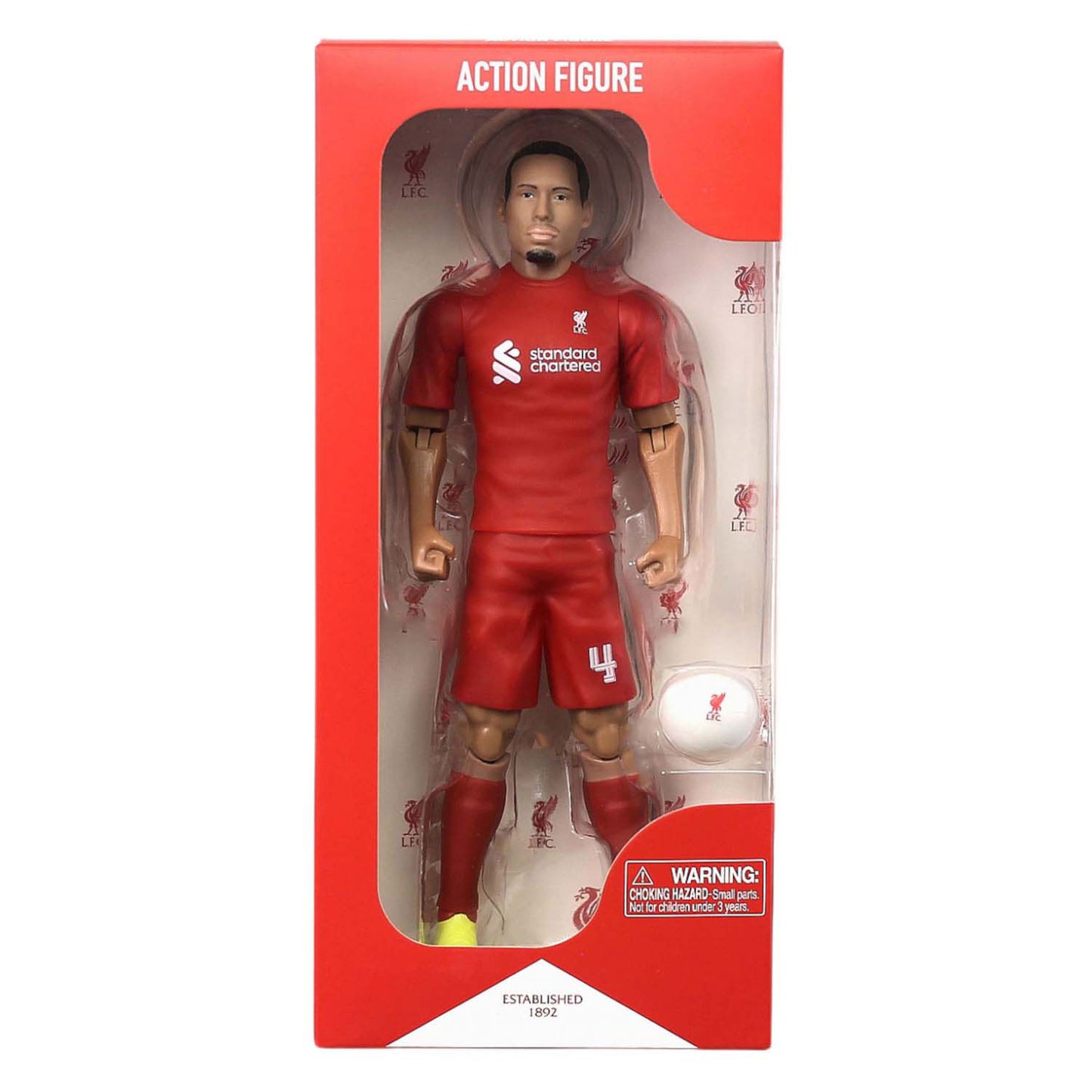 Figura calcistica Liverpool Virgil Van Dijk, 20 cm