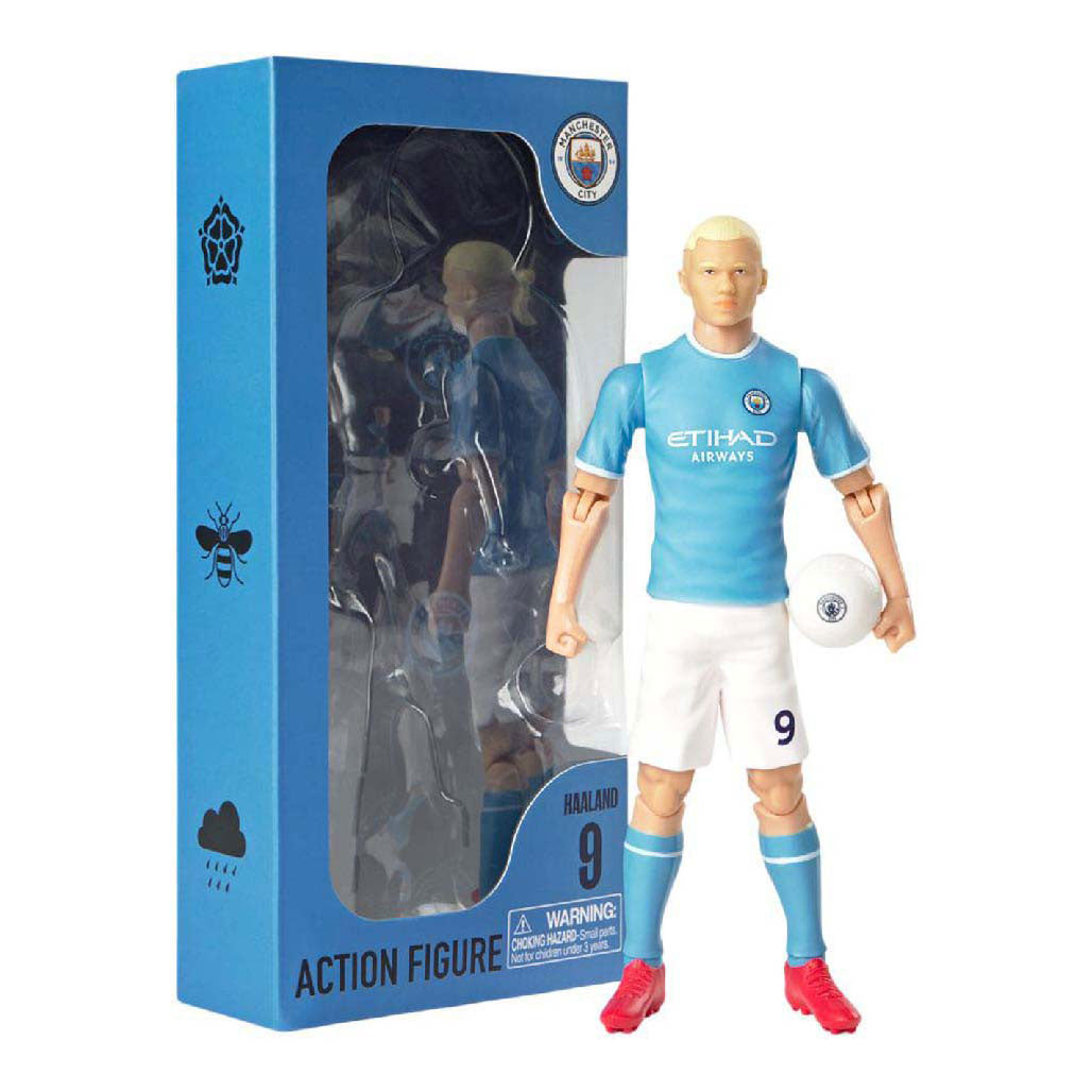 Figura calcistica Manchester City Erling Haaland, 20 cm