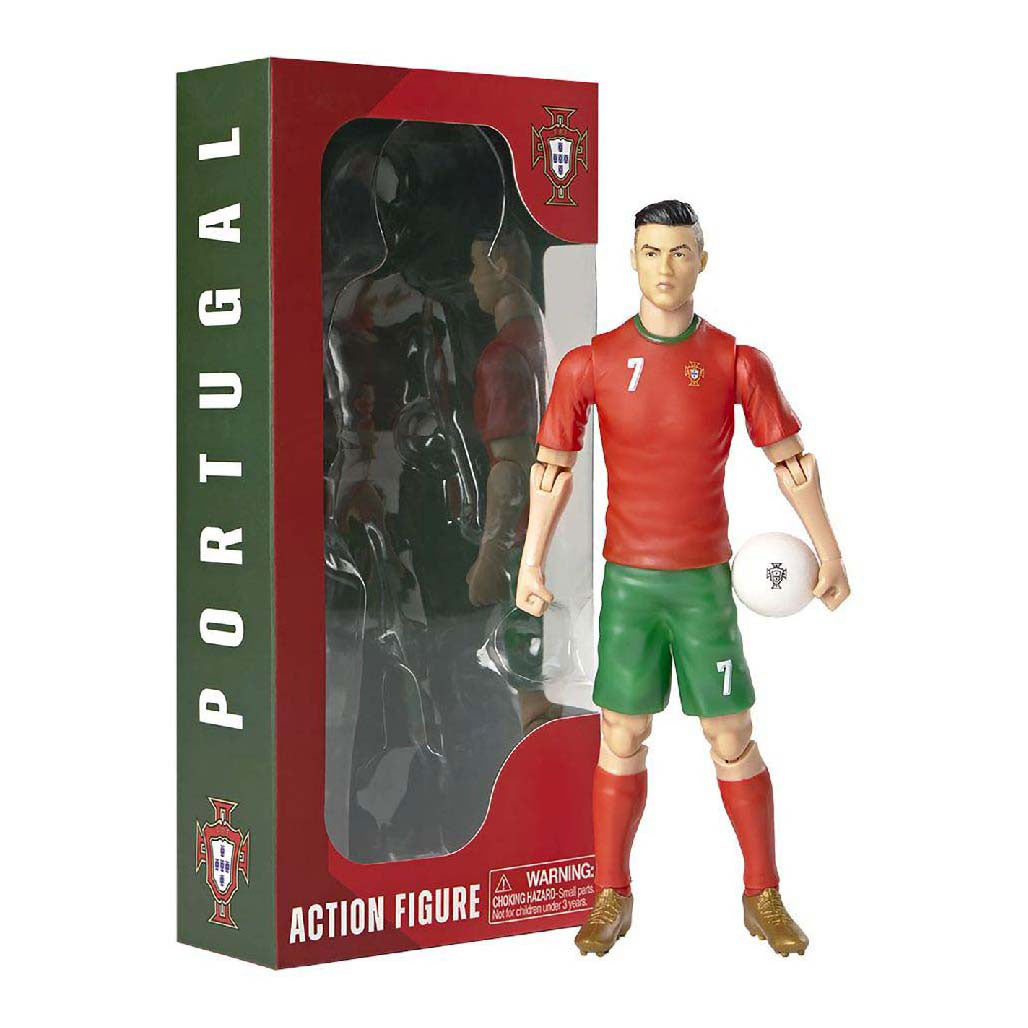 Otras marcas de figura de fútbol Portugal Cristiano 20 cm