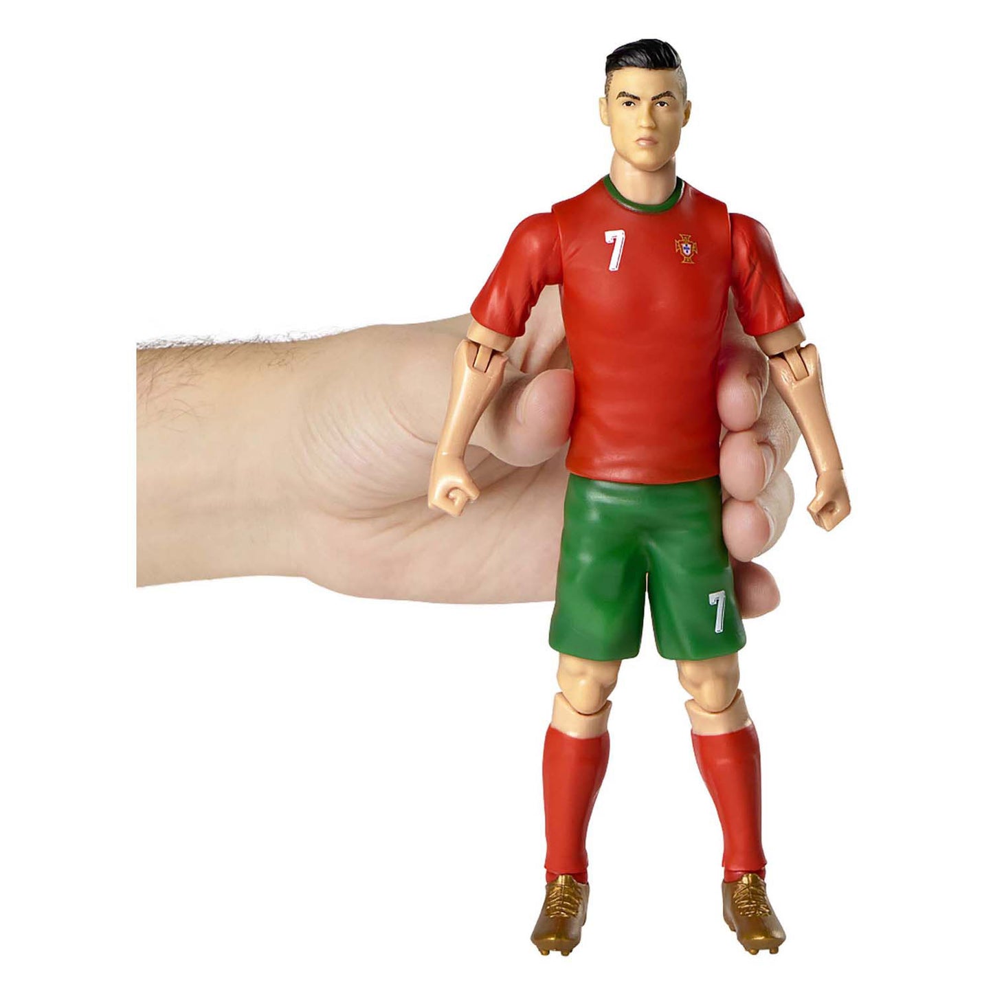 Otras marcas de figura de fútbol Portugal Cristiano 20 cm