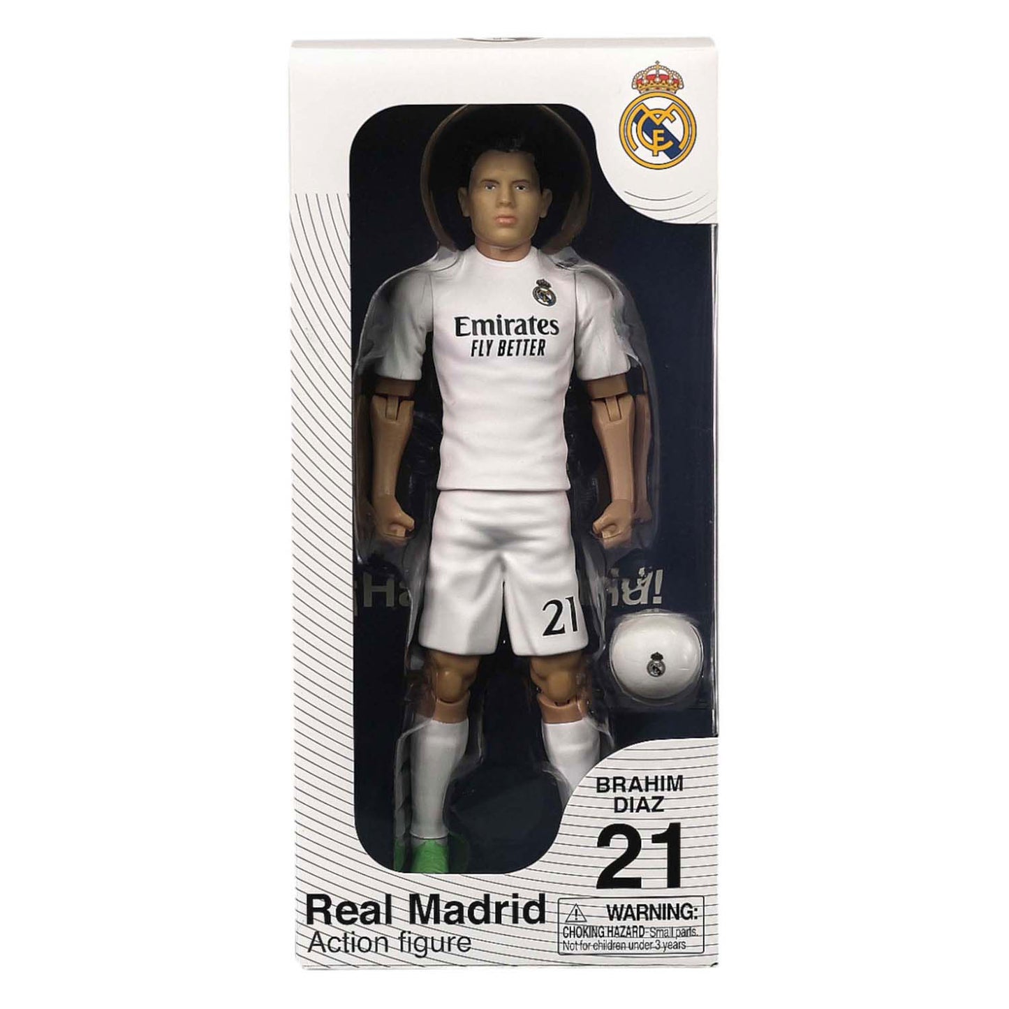 Figura del calcio Real Madrid Brahim Diaz, 20 cm