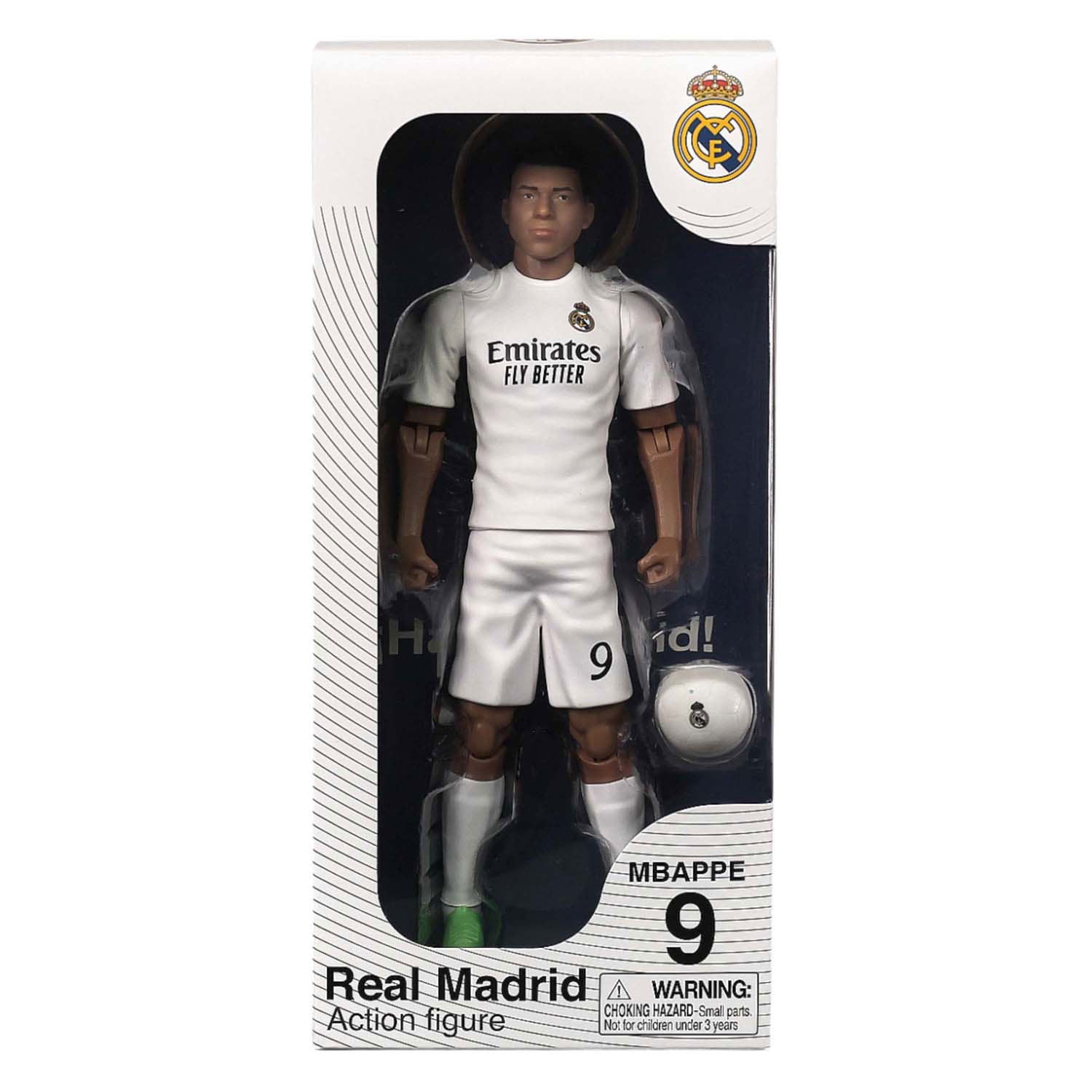 Voetbalfiguur real madrid kylian mbappe, 20cm