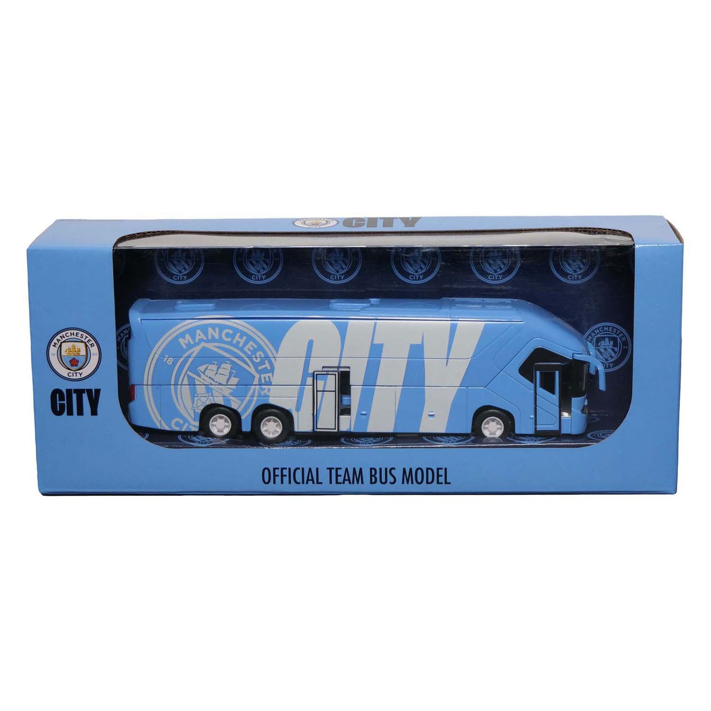 Manchester city fc team bus