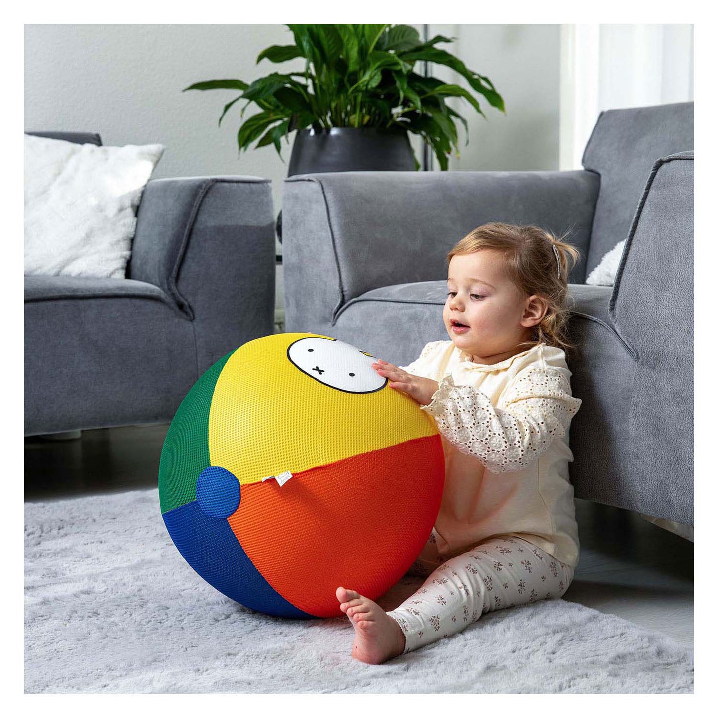 Nijntje opblaasbare mesh bal 40 cm