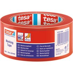 Cinta de marcado cuantore tesa profesional rojo